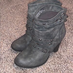 Not Rated healed boots